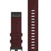 Garmin QuickFit® 22-klokkerem - Sammenflettet rød nylon - Bilde 2