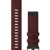 Garmin QuickFit® 22-klokkerem - Sammenflettet rød nylon