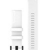 Garmin QuickFit® 22-klokkerem - Hvit silikon med anordning i sort rustfritt stål