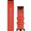 Garmin QuickFit® 22-klokkerem - Laserrød silikon med anordning i sort rustfritt stål - Bilde 2