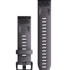 Garmin QuickFit® 20-klokkerem - Skifergrå silikon med ametystfarget anordning - Bilde 2
