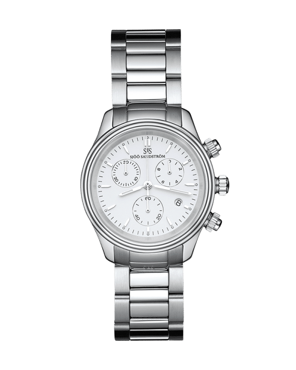 Sjöö Sandström Royal Steel Chronograph 35.5mm - 010013