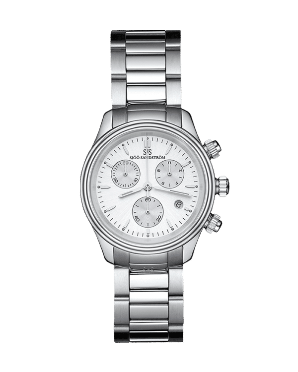Sjöö Sandström Royal Steel Chronograph 35.5mm - 010112