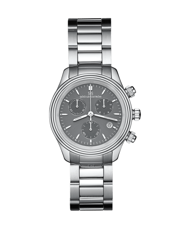Sjöö Sandström Royal Steel Chronograph 35.5mm - 010365