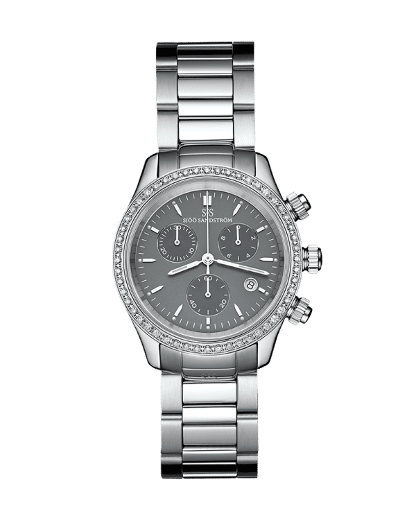 Sjöö Sandström Royal Steel Chronograph 35.5mm - 011157