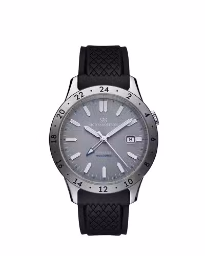 Sjöö Sandström Royal Steel Worldtimer 41mm - 020029