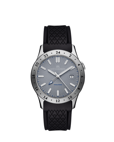 Sjöö Sandström Royal Steel Worldtimer 36mm - 020494