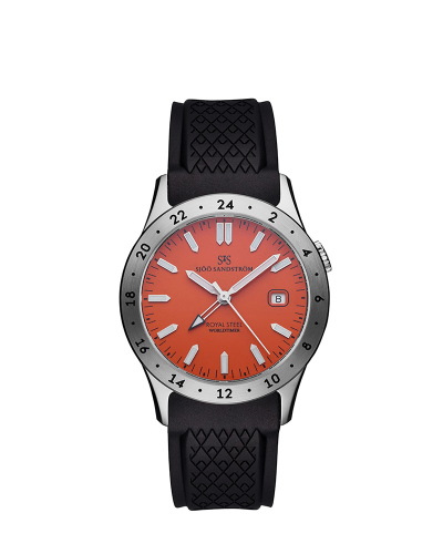 Sjöö Sandström Royal Steel Worldtimer 36mm - 020548