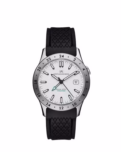Sjöö Sandström Royal Steel Worldtimer 36mm - 020586