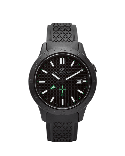 Sjöö Sandström Royal Steel Worldtimer 41mm - 020753
