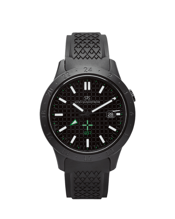 Sjöö Sandström Royal Steel Worldtimer 41mm - 020753