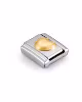 Nomination Charm, Composable Link, Raised heart - Bilde 2