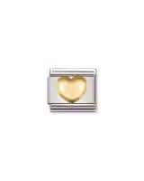 Nomination Charm, Composable Link, Raised heart