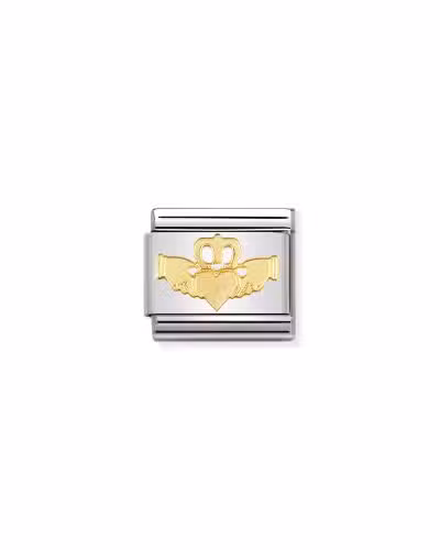 Nomination Charm, Composable Link, Claddagh
