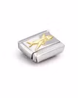 Nomination Charm, Composable Link, gold Airplane symbol - Bilde 2
