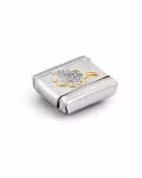 Nomination Charm, Composable Link, Glitter 4-Leaf Clover - Bilde 2