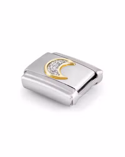 Alternative view of Nomination Charm, Composable Link, Glitter Moon