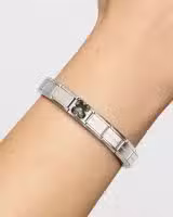 Nomination Charm, Composable Link, Flower Black Mother of Pearl - Bilde 2