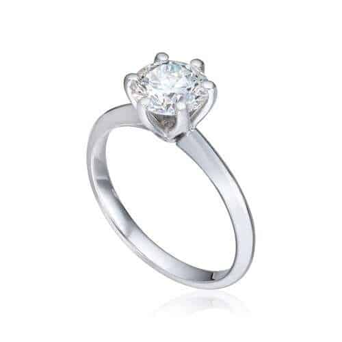 Ring Alexandra 0,50ct med LAB grown diamant