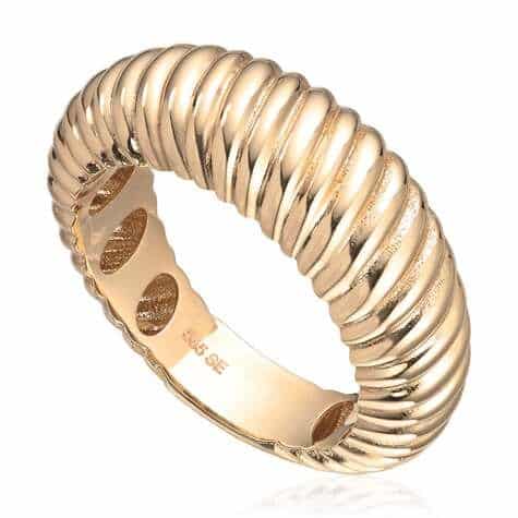 57450 RING "OLD MONEY" 14K