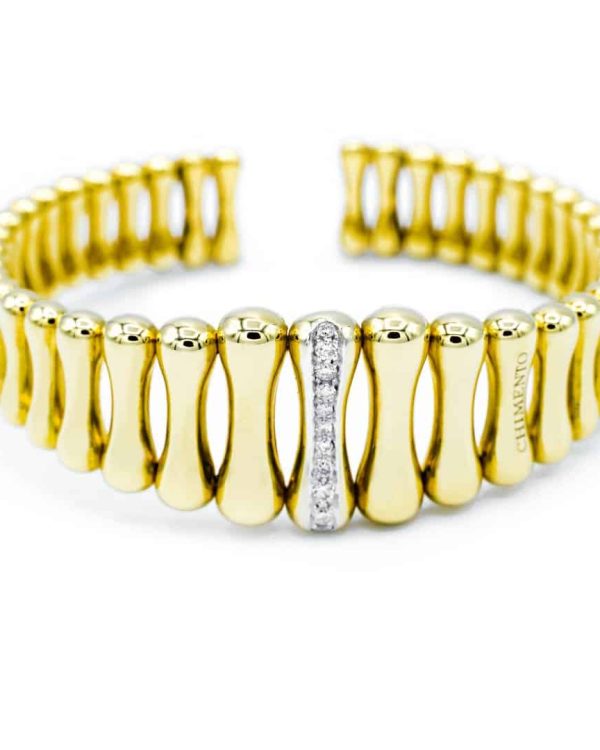 1B05894B12180 ARMBÅND 750 G.G M/DIA 0.27 CT