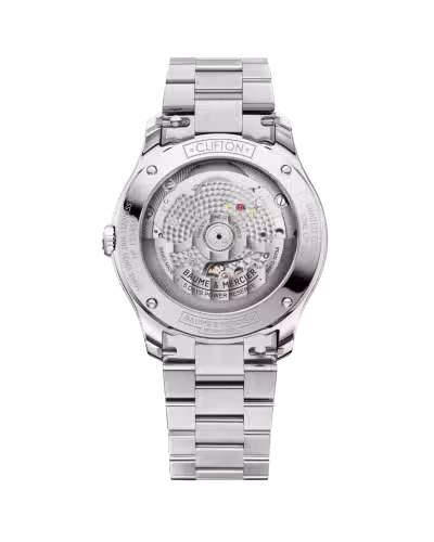 Alternative view of Baume & Mercier Clifton 39 mm ice blue