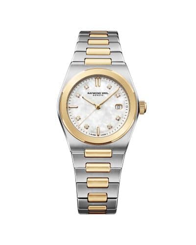 1250-STP-97081 RW A.R.T LADIES DAMEKLOKKE I GULL OG SØLVFARGET S