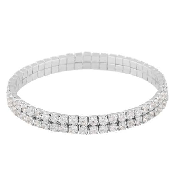 Snö of Sweden Fanny elastisk armbånd s/klar - S/M