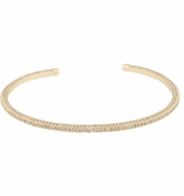 Snö of Sweden Naomi smalt armbånd med stein g/klar - Onesize