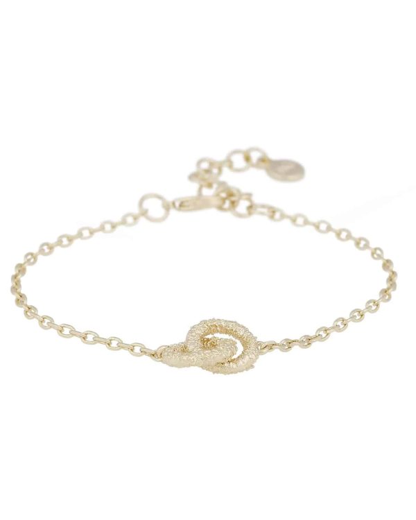 Snö of Sweden Gisele armbånd i forgylt messing