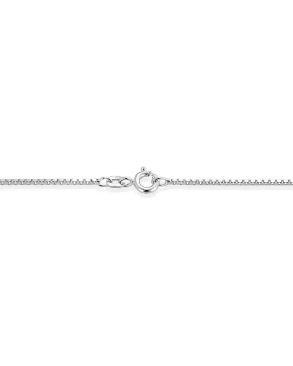 Veneziansk kjede sølv 1.2mm 50cm