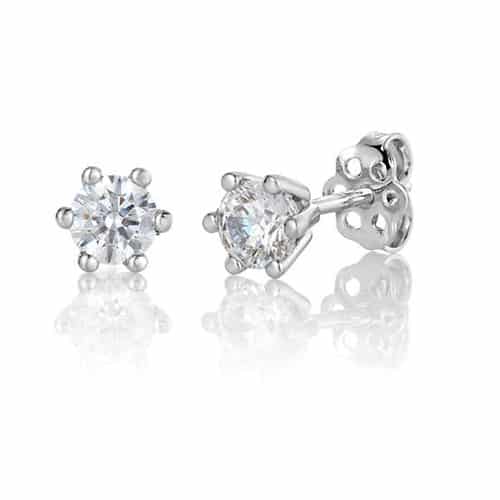 Ørepynt Margrete 0.07ct.