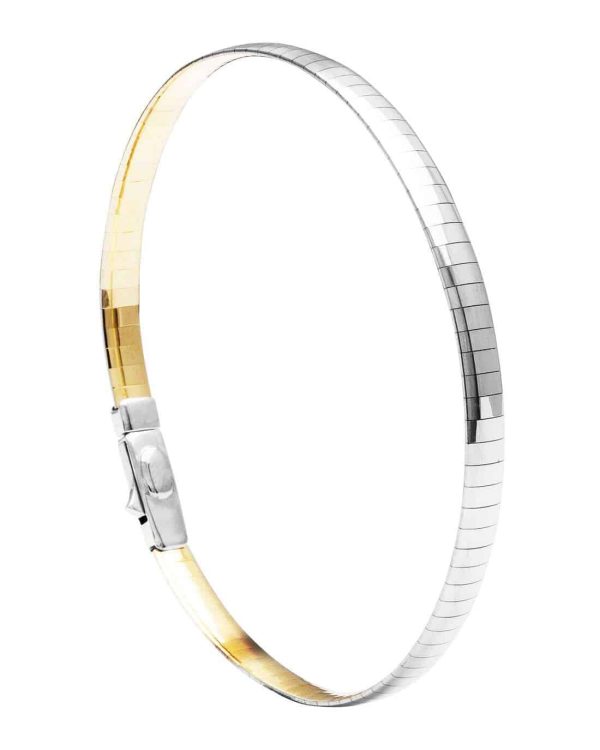 Omega armbånd 2-farget 585