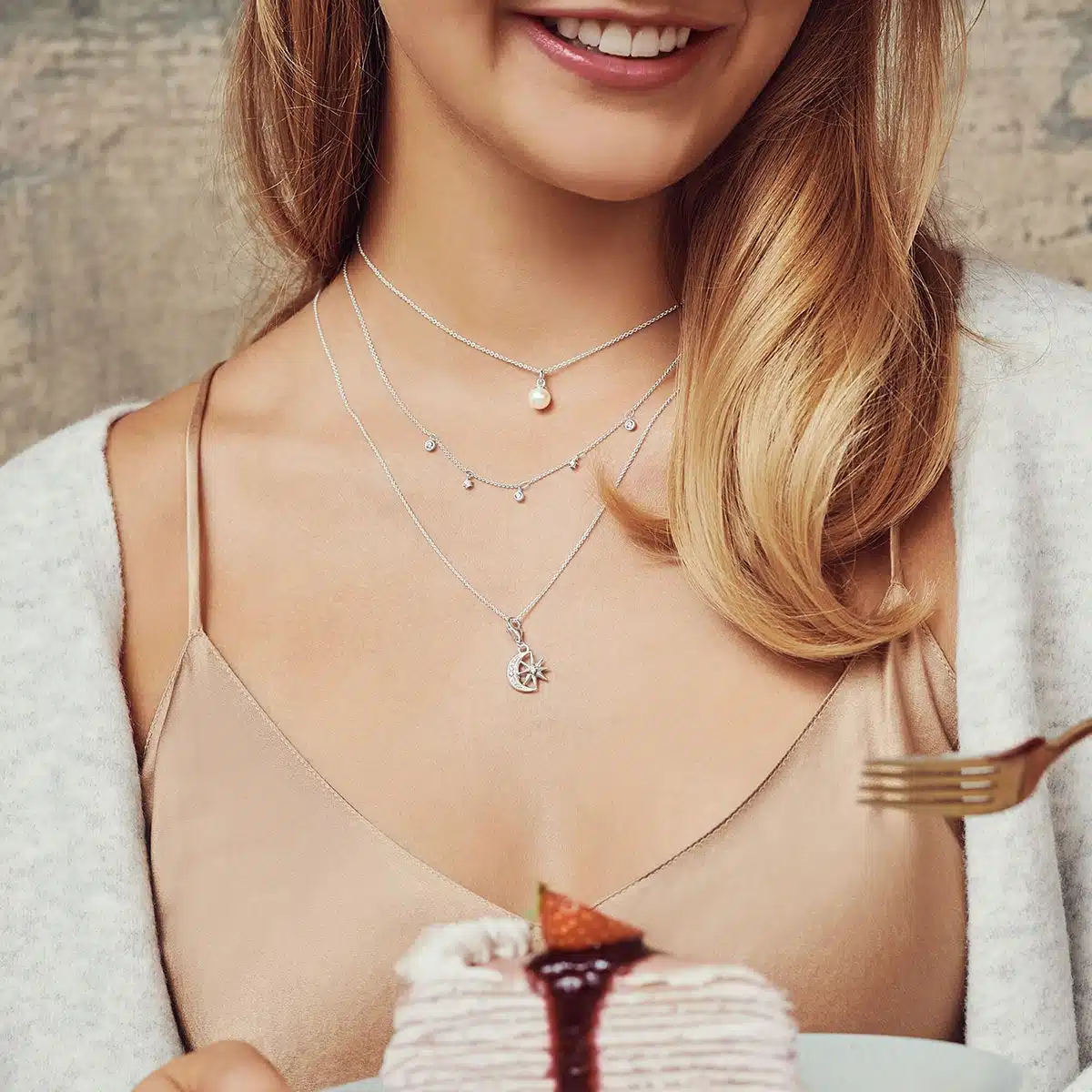 Thomas Sabo Charm pendant star and moon - Bilde 2