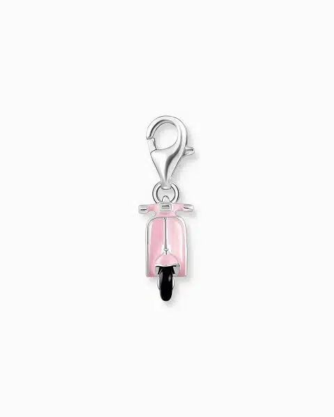 Alternative view of Thomas Sabo Charm pendant pink scooter silver