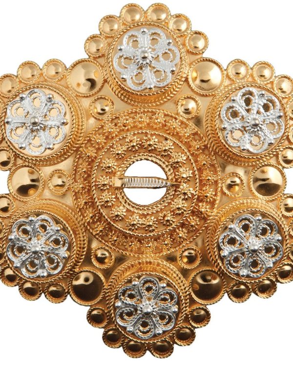 Mellomstor bolesølje m/midtbole - 8 cm - 1555