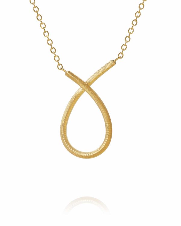 KHA5-A1040-45 KHARISMA HALSKÆDE. GULD 18