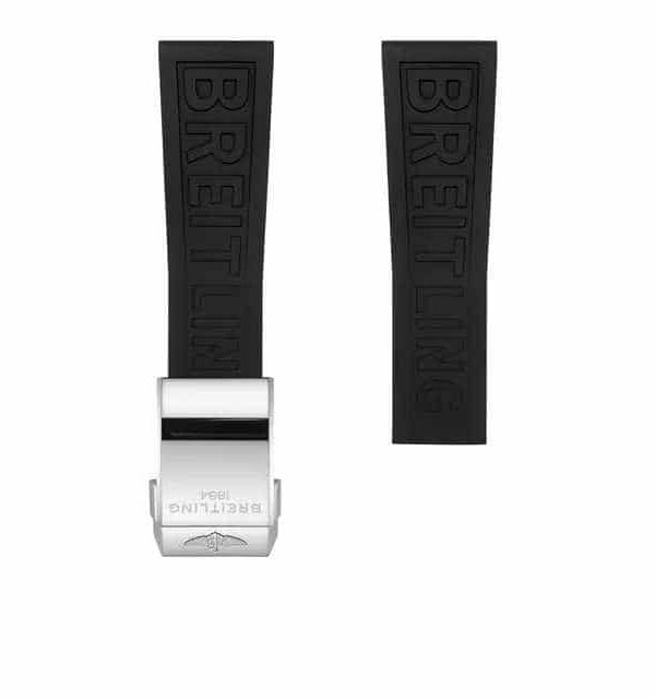 BREITLING BLACK DIVER PRO RUBBER STRAP - 24-20 MM