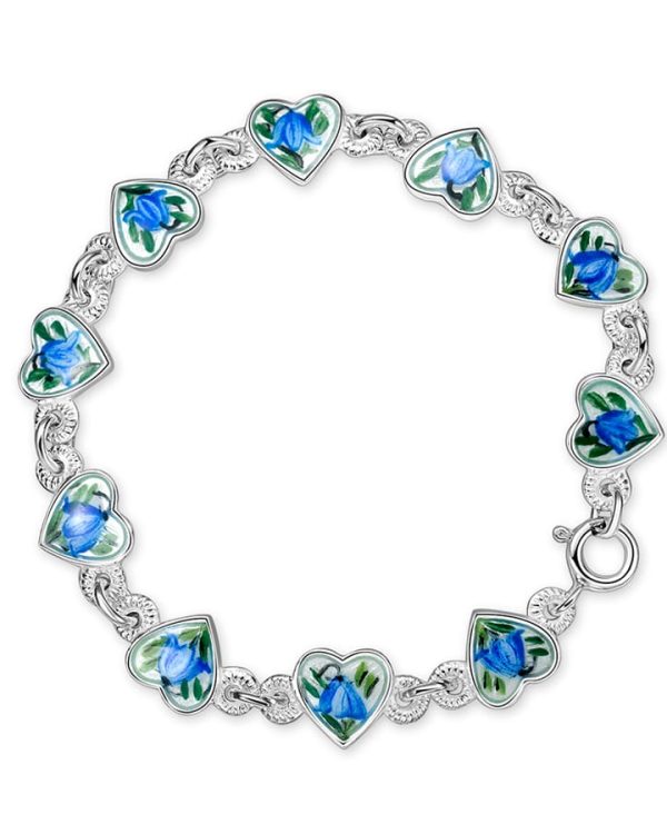 220220 HJERTEARMBÅND M/BLÅKLOKKE NORDLIE