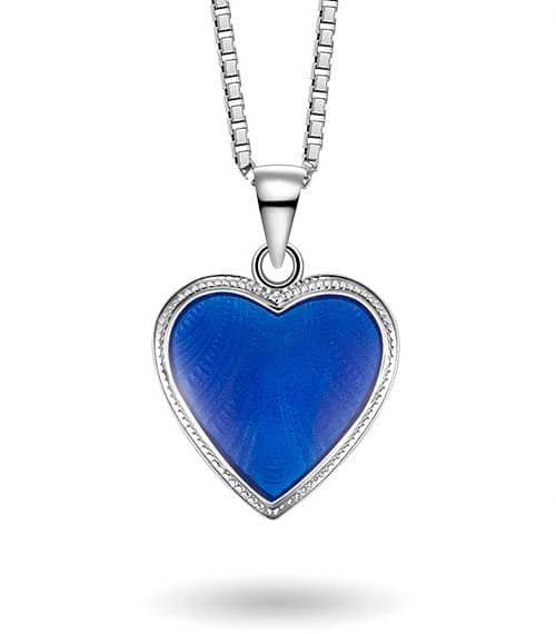 271712 ANHENG,HJERTE MØRKBLÅ NORDLIE