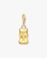 Thomas Sabo Gold-plated charm pendant HARIBO goldbear
