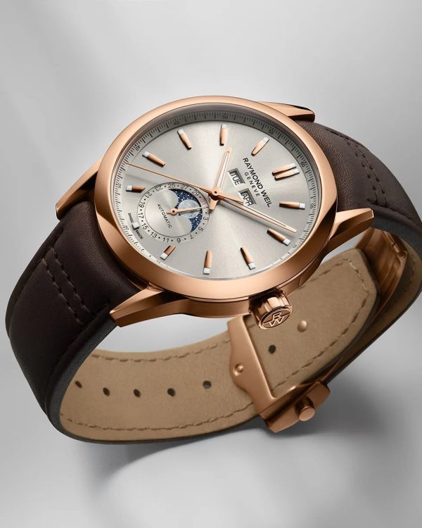 Alternative view of 2766-PC5-64001 FREELANCER AUTOMATIQUE GENTS ROSE SØLV IND MECHAN