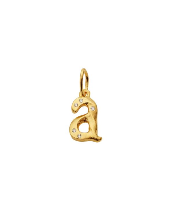 2771A A ALPHABET PENDANT
