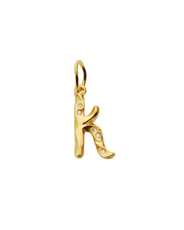 2781A K ALPHABET PENDANT