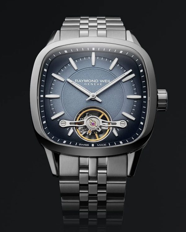 Alternative view of 2790-ST-50051 RAYMOND WEIL FREELANCE SAFIR BLUE INDEX  STL BRACE