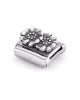 Nomination Charm, Composable Link, Silver Double Flower - Bilde 3