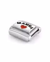 Nomination Charm, Composable Link, Red Heart Mamma - Bilde 3
