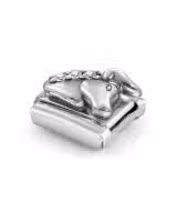 Nomination Charm, Composable Link, Taurus with CZ - Bilde 3