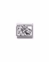 Nomination Charm, Composable Link, Leo with CZ