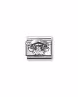 Nomination Charm, Composable Link, Libra with CZ